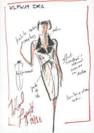 AS Creation Karl Lagerfeld Fotobehang DD120247 Sketch/Schets