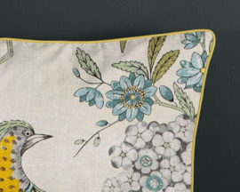 Muller Textiles Dekbedovertrek 30036 Wood Multi/Botanisch/Bloemen/Lits-Jumeaux
