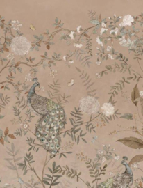 Borastapeter Studio Fotobehang 9470W Chinoiserie/Vogels/Bloemen