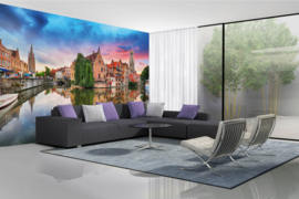 Dimex/Wall Murals 2023 Fotobehang MS-5-1014 Bruges/Begium/Brugge/Landschap