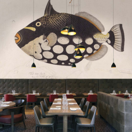 DWD Natural History/Keiga Kawahara Fotobehang NH250007 Luipaardtrekkervis/Maatwerk