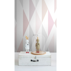 Esta Home Scandi Cool Fotobehang Diamond Pattern 158903 Ruit
