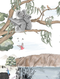 Annet Weelink Design Fotobehang 8785280858184 Australia/Dieren