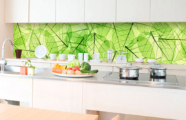 Dimex Zelfklevende keuken Achterwand Leaf Veins KL-350-048 Bladeren