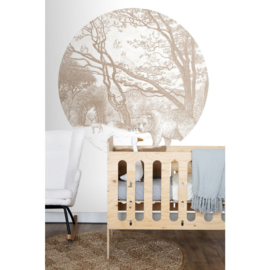 Esta Home Forest Friends Zelfklevende Behang cirkel 159085 Forest