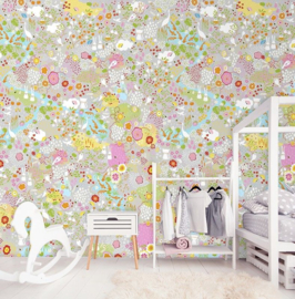 Behangexpresse Kay & Liv Fotobehang INK7020 Dieren/Bloemen