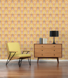 AS Creation Retro Chic Behang 39539-5 / 395395 Bloemmotief jaren 70