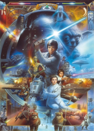Komar Disney Edition4 Fotobehang 4-441 Star Wars Luke Skywalker Collage