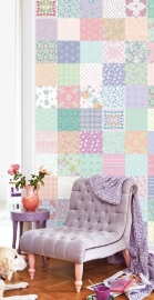 Eijffinger Rice Fotobehang 359154 Wonderful Patchwork/Patchwork