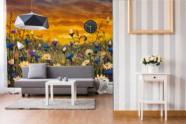 Dimex/Wall Murals Fotobehang MS-5-1964 DaisiesAnd Blue Cornflowers/Bloemen