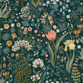 Boras Tapeter Icons Behang 2055 Zee van Bloemen//Landelijk/Blomsterhav