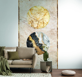AS Creation The Wall Art Edition Fotobehang 398501 Eyecatcher/Cirkel Marmer