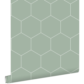 Esta Home Art Deco Behang 156-139227 Hexagon/Honingraat