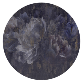 Dutch Wall Decor Fashion For Walls Cirkels 2556N-72 Queen of Night/Bloemen/Paars