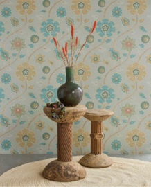 Eijffinger Amber Behang 350615 Bloemen/Retro Vintage