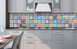 Dimex/Wall Murals 2023 Zelfklevende Keuken Achterwand Vintage Tiles KL-260-079 Tegel