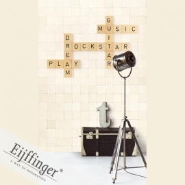 Eijffinger Wallpower Wonders Fotobehang 321570 Play/Scrabble