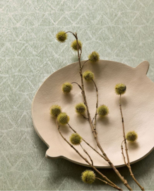 Eijffinger Sensory Behang 340348 Sint-Jacobsschelp/Schelpen/Ruiten