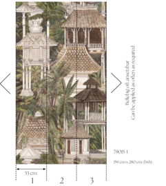 AS Creation Metropolitan Stories Hotspot Fotobehang 790151 Tropical Pavilion