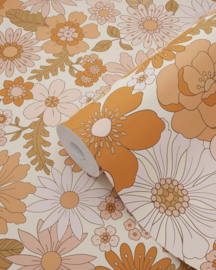 Esta Home Floral Fever Behang 162-130962 Retro Bloemen