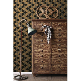 Esta Home XL2 Wallpapers Fotobehang 158918 Grasscloth 3D Cubes/Kubus