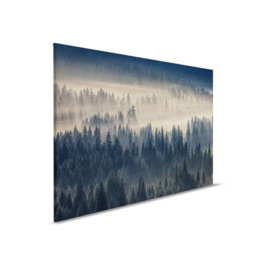AS Creation Designwalls 2 Canvas Schilderij DD123855 Forest In Fog/Bos in de Mist/Landschap