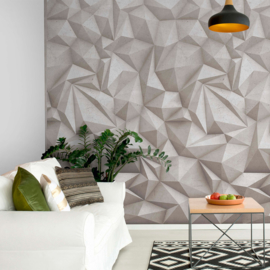 Dutch Wallcoverings One Roll One Motif Behang A35001 3D-Concrete/Grafisch