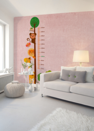 AS Creation Designwalls Fotobehang DD118646 Kids Grow Stick 1/Dieren/Groeimeter/Nature/Kinderkamer