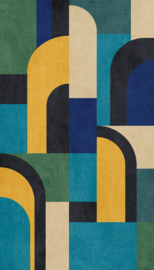 Dutch Wallcoverings One Roll One Motif Fotobehang A51902 Modernism Shapes