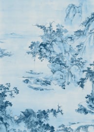 Noordwand Komar Raw Fotobehang R2-005 Blue China/Landschap