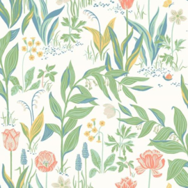 Boras Tapeter Icons Behang 7218 Bloemen/Spring Garden/Landelijk
