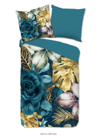 Muller Textiles Dekbedovertrek 2363-G Lidy/Botanisch/Bladeren/Bloemen