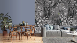 Behangexpresse Light & Dark  Fotobehang INK7324 Monstera Jungle