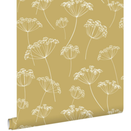 Esta Home Scandi Cool Behang 152-139104 Schermbloemen/Natuurlijk