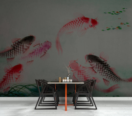 AS Creation Living Walls by Patel Fotobehang DD110772 Dancing Kois 1