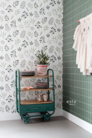 Esta Home Scandi Cool Behang 152-139080 Scandinavisch/Bladeren