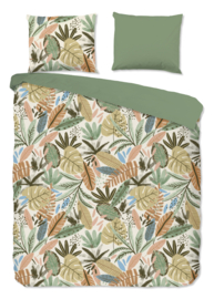 Muller Textiles Dekbedovertrek 10180 Billie/Bladeren/Lits-Jumeaux