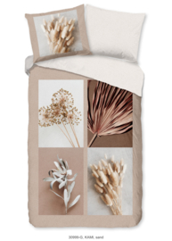 Muller Textiles Dekbedovertrek 30999 Kami Sand/Natuurlijk/1 persoons