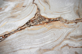 Dutch First Class Carrara 3 Behang Geode Marble 84651 Marmer/Gratis Lijm