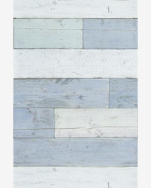 Eijffinger Wallpower Junior Fotobehang 364181 Faded Wood Blue/Sloophout