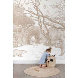 Esta Home Forest Friends Fotobehang 159064 Forest with Forest Animals