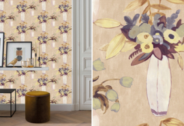 Hookedonwalls Breeze Behang BR24052 Avignon/Bloemenvaas