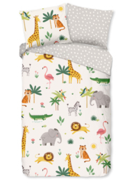 Muller Textiles Dekbedovertrek 33483 Artis/Dieren/Good Morning/1 persoons