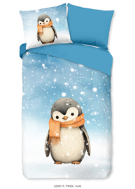 Muller Textiles Dekbedovertrek 32087 Pingi/Pinquin/1 persoons/Kids
