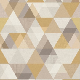 Dutch Wallcoverings One Roll One Motif Behang IW2401 Triangle/Modern