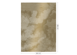 Dutch Wallcoverings Gold Collection Fotobehang MW-010 Engraved Clouds/Wolken