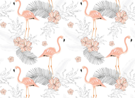 AS Creation Designwalls Fotobehang DD118582 Tropical Vibes 2/Flamingo