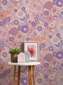 AS Creation Retro Chic Behang 39535-1 / 395351 Bloemen/Jaren 60 70