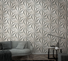 Noordwand Easy Smart Art Fotobehang 47229 Grafisch patroon in cement