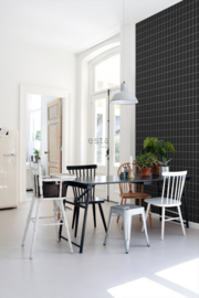 Esta Home Black & White Behang 155-139032 Modern/Tegel